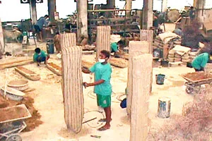 Shell molding